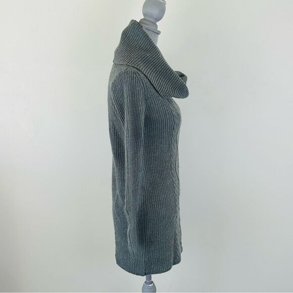 NWOT Express Women’s Charcoal Cowl Neck Sweater SZ XS Wool Classic Cozy Comfy - Picture 6 of 9